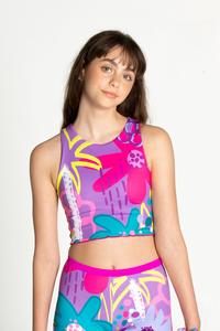 Wild Child Reversible Cropped Singlet Tumblr Sale Online