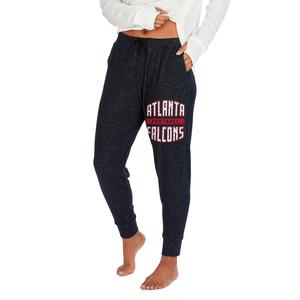 Zubaz Women's NFL Atlanta Falcons Marled Lightweight Jogger Pant Free Shipping 2025 Unisex