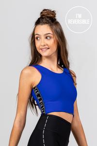 Agile Reversible Cropped Singlet Store Sale Online