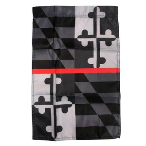 Maryland Flag Red Line / Garden Flag Cheap Factory Outlet
