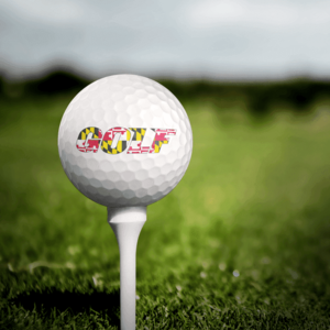 Maryland Flag Golf / Golf Balls Low Cost
