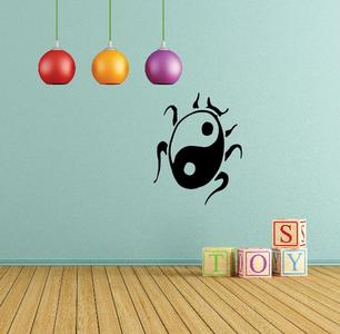 Yin and Yang Ladybug Decal Outlet New Arrival