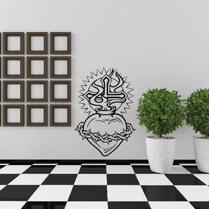 Sacred Heart Decal Many Kinds Of Cheap Online