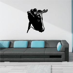 Cattle Cow Sideways Head Decal Fast Delivery Sale Online