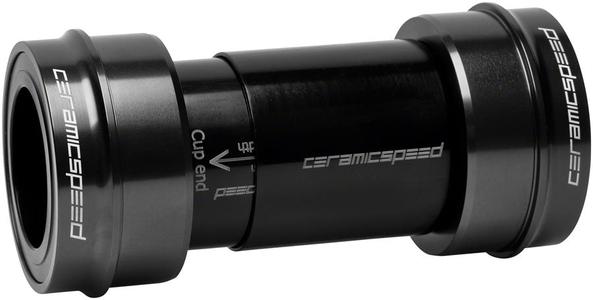 PF30 Road Bottom Bracket - DUB Road Spindle Coated Races Black Outlet Fashion Style