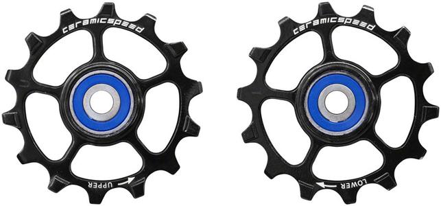 Pulley Wheels SRAM Eagle/AXS 1 x 12 Speed - 14 Tooth Coated Races Alloy BLK Outlet Factory Outlet