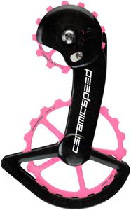 OSPW X Pulley Wheel System Shimano GRX/RX 2x11 - Coated Races Alloy Pulley Carbon Cage Pink Cerakote Buy Cheap Fashion Style