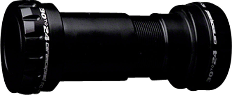 BB30 Bottom Bracket - External 24mm Spindle Black Cheap 100% Original