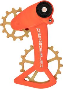 OSPW X  Pulley Wheel System SRAM Eagle AXS - Coated Races Alloy Pulley Carbon Cage Orange/Bronze Cerakote Free Shipping Tumblr