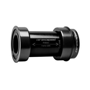 BBright Bottom Bracket - 24mm Spindle Coated Races Black Outlet Factory Outlet