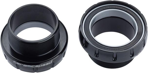 BSA30 Bottom Bracket - BSA Thread 30mm Spindle Coated Races BLK Outlet Genuine