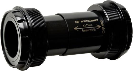 T47/73 Bottom Bracket - SRAM DUB MTB Coated Races Black Discount Supply