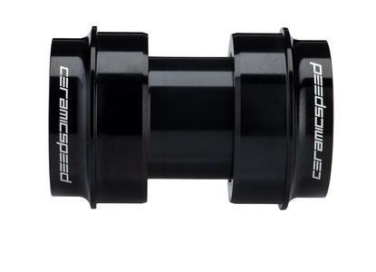 PF30 MTB Bottom Bracket - 73mm 24mm Spindle Coated Races Black Discount Great Deals