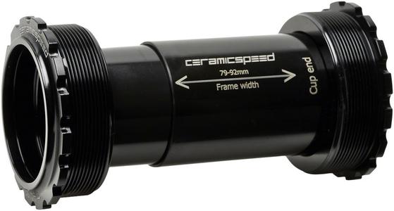 T47/86 Bottom Bracket - Campagnolo Ultra Torque Black Free Shipping Largest Supplier