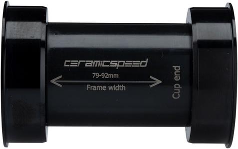 EVO386 Bottom Bracket - 86mm 24mm Spindle Coated Races Black Clearance Clearance