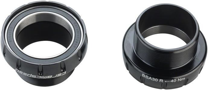 BSA30 Bottom Bracket - BSA Thread 30mm Spindle Black Cheap Sale Exclusive