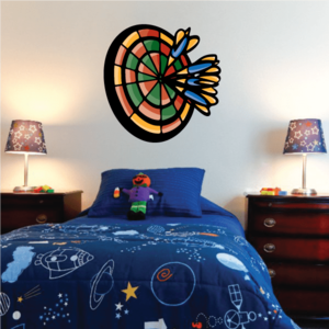 Darts Wall Decal - Vinyl Sticker - Car Sticker - Die Cut Sticker - CDScolor0061 Comfortable Online