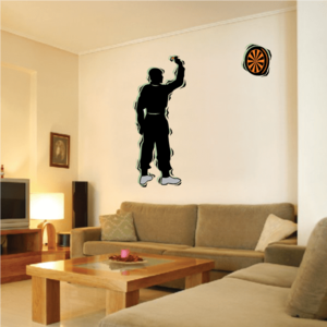 Darts Wall Decal - Vinyl Sticker - Car Sticker - Die Cut Sticker - CDScolor0054 Get To Buy For Sale