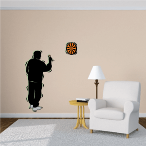 Darts Wall Decal - Vinyl Sticker - Car Sticker - Die Cut Sticker - CDScolor0055 Cheapest Pice Cheap Pice