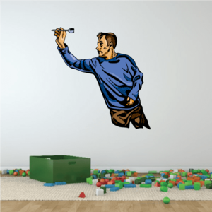 Darts Wall Decal - Vinyl Sticker - Car Sticker - Die Cut Sticker - CDScolor0050 Geniue Stockist For Sale