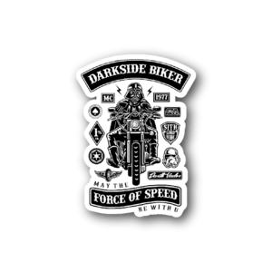 Darkside Biker Motorcycle Sticker 2025 Newest Online