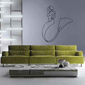 Fan Tail Mermaid Decal Buy Cheap Shop