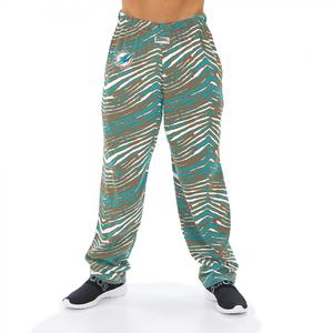 Zubaz NFL Men's Miami Dolphins Classic Zebra Print Team Pants Outlet Ebay