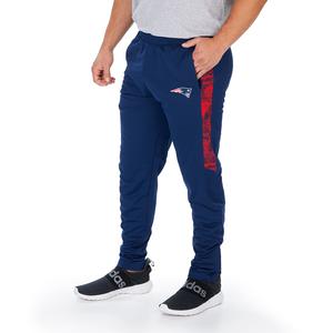 Zubaz NFL Men's New England Patriots Track Pant with Static Half Side Panels With Mastercard Online