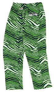 Zubaz NFL Men's Seattle Seahawks Zebra Left Hip Logo Track Pant Discount 2025 New