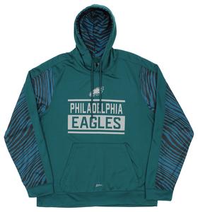 Zubaz NFL Men's Philadelphia Eagles Rally House Zebra Accent Hoodie Visit New Online