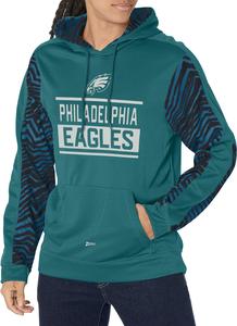 Zubaz NFL Men's Philadelphia Eagles Team Color with Zebra Accents Pullover Hoodie The Cheapest Cheap Pice