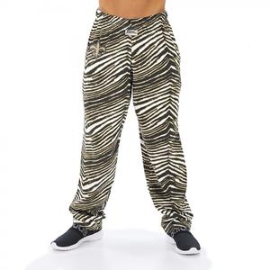 Zubaz NFL Men's New Orleans Saints Classic Zebra Print Team Pants Free Shipping Geniue Stockist