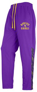 Zubaz NFL Men's MINNESOTA VIKINGS SOLID TEAM COLOR ELEVATED JACQUARD TRACK PANT W/ VIPER ACCENT Small Best Seller Cheap Pice