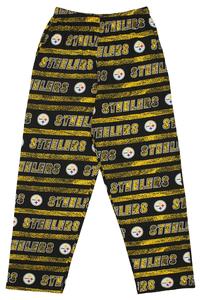Zubaz NFL Men's Pittsburgh Steelers Static Lines Comfy Pants Top Quality For Sale