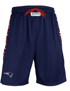 Zubaz NFL Men's New England Patriots Team Logo Active Zebra Shorts Outlet Newest