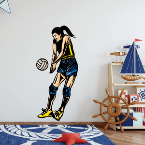 Volleyball Wall Decal - Vinyl Sticker - Car Sticker - Die Cut Sticker - CDSCOLOR098 Cheap Websites
