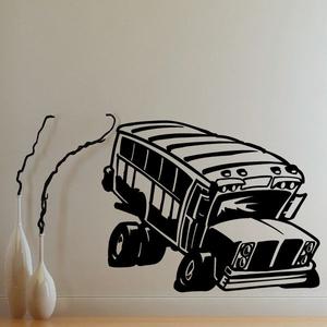 School Bus Wall Decal - Vinyl Decal - Car Decal - MC20 Cheap