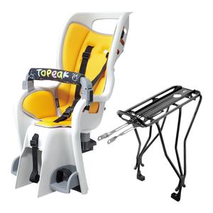 Baby Seat II Child Seat With Disc Compatible Rear Rack - Fits 26" MTX 2.0 Gray/YLW Cheapest For Sale