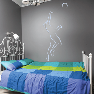 Volleyball Wall Decal - Vinyl Sticker - Car Sticker - Die Cut Sticker - CDSCOLOR030 Free Shipping Outlet