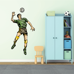 Volleyball Wall Decal - Vinyl Sticker - Car Sticker - Die Cut Sticker - CDSCOLOR097 Cheap Wide Range Of