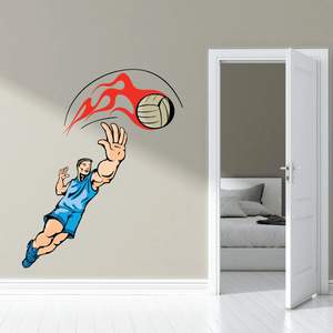 Volleyball Wall Decal - Vinyl Sticker - Car Sticker - Die Cut Sticker - CDSCOLOR019 Sale Reliable