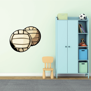 Volleyball Wall Decal - Vinyl Sticker - Car Sticker - Die Cut Sticker - CDSCOLOR081 In China Online