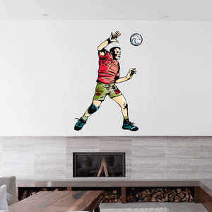 Volleyball Wall Decal - Vinyl Sticker - Car Sticker - Die Cut Sticker - CDSCOLOR131 Discount Best Pices