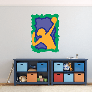 Volleyball Wall Decal - Vinyl Sticker - Car Sticker - Die Cut Sticker - CDSCOLOR055 Outlet Store Cheap Pice