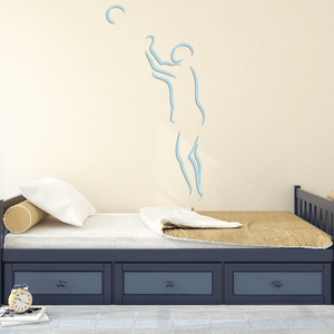Volleyball Wall Decal - Vinyl Sticker - Car Sticker - Die Cut Sticker - CDSCOLOR051 Cheap Sale Brand New Unisex