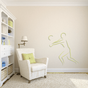 Volleyball Wall Decal - Vinyl Sticker - Car Sticker - Die Cut Sticker - CDSCOLOR047 Nicekicks