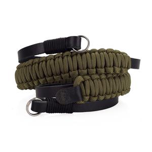 Leica Paracord Strap by Cooph, Black/Olive, 126cm, Key-Ring Style Clearance High Quality