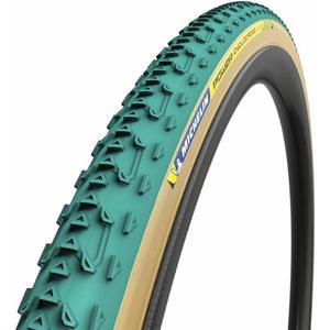 Power Cyclocross Jet Tire - 700 x 33 Tubular Folding Green/Tan Free Shipping Top Quality