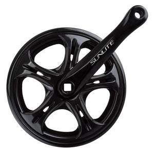 Big City Single Speed Crank 170x52 118 SQR JIS crankset black Outlet Excellent