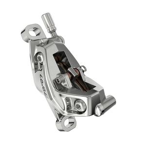 Level Ultimate Stealth Disc Brake Caliper Assembly - Front/Rear Post Mount 4-Piston Silver C1 Recommend For Sale